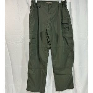 511 Tactical Pants Mens 34x30 Cargo Ripstop Army Green Workwear